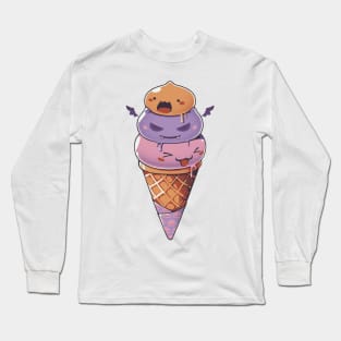 Poring Poporing Drops Icecream by Tobe Fonseca Long Sleeve T-Shirt